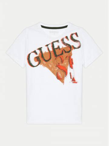 Guess Футболка L4BI02 I3Z14 Білий Regular Fit Guess Футболка L4BI02 I3Z14 Білий Regular Fit