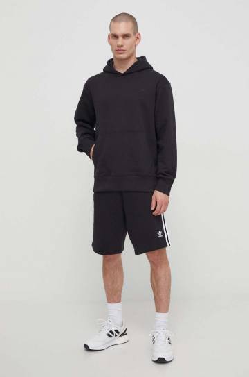Хлопковые шорты adidas Originals Adicolor 3-Stripes цвет чёрный IU2337 Хлопковые шорты adidas Originals Adicolor 3-Stripes цвет чёрный IU2337