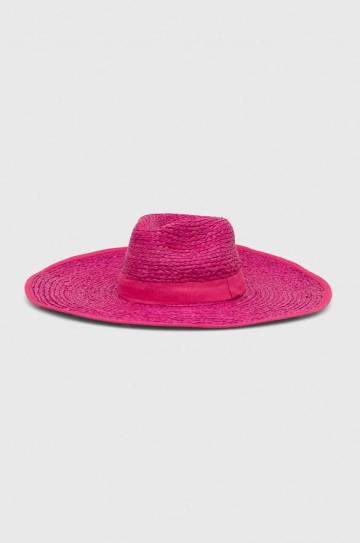 Шляпа Answear Lab цвет розовый Шляпа Answear Lab цвет розовый