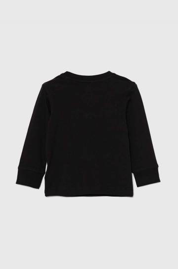 Детский лонгслив adidas Originals LONG SLEEVE цвет чёрный однотонный IW1006 Детский лонгслив adidas Originals LONG SLEEVE цвет чёрный однотонный IW1006