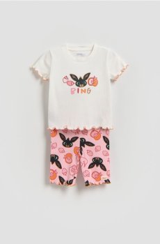 Reserved - GIRLS` T-SHIRT & SHORTS - різнобарвний - 300HU-MLC