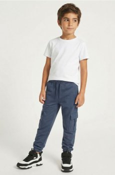 Спортивні штани карго - mid blue