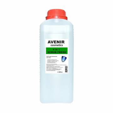 Средство для обезжиривания ногтей Avenir Cosmetics 4 in 1 Scrub Fresh, 1 л Средство для обезжиривания ногтей Avenir Cosmetics 4 in 1 Scrub Fresh, 1 л