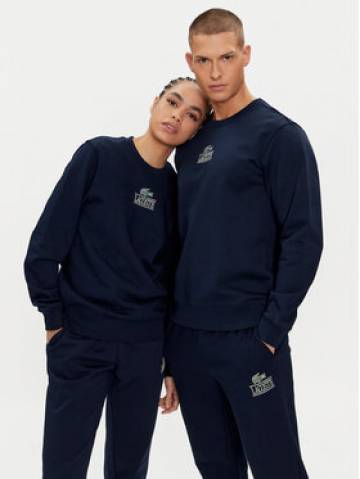 Lacoste Світшот SH1156 Cиній Regular Fit Lacoste Світшот SH1156 Cиній Regular Fit
