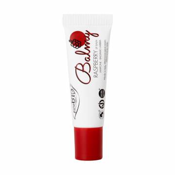Бальзам для губ PuroBio Cosmetics Balmy Lip Balm Raspberry, 10 мл Бальзам для губ PuroBio Cosmetics Balmy Lip Balm Raspberry, 10 мл