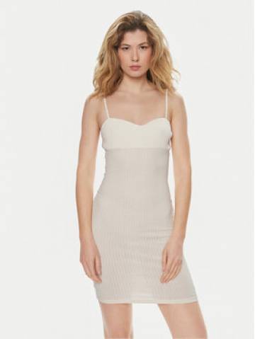 Brave Soul Літня сукня LDRJ-248LANA Écru Straight Fit Brave Soul Літня сукня LDRJ-248LANA Écru Straight Fit