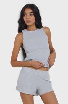 Женская серая майка COLY Серый XS Etam 6544441