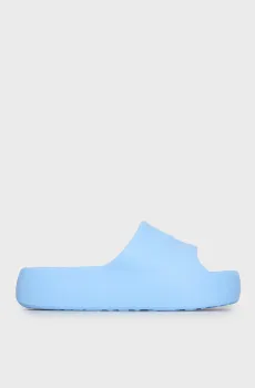 Женские голубые слайдеры TJW CHUNKY POOL SLIDE ESS Голубой 35-36 Tommy Jeans EN0EN02879