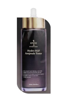 Ампульный тонер для лица Chamos Once Everyday Hydro EGF Ampoule Toner, 25 мл