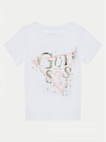 Guess Футболка K5RI00 K6YW4 Білий Regular Fit Guess Футболка K5RI00 K6YW4 Білий Regular Fit