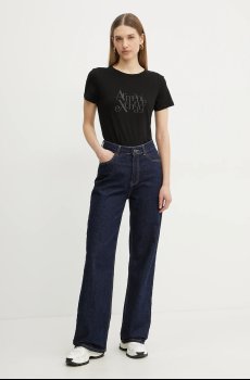 Хлопковая футболка Armani Exchange