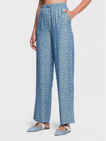 Silvian Heach Штани з тканини GPP23483PA Голубий Relaxed Fit Silvian Heach Штани з тканини GPP23483PA Голубий Relaxed Fit