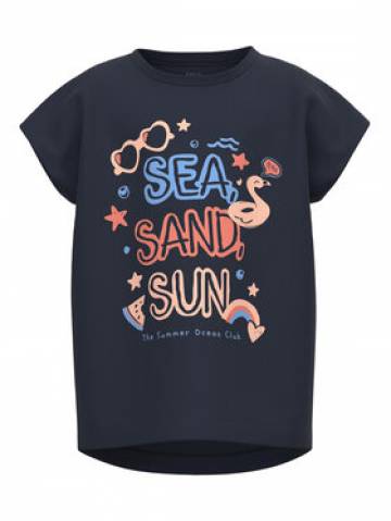 NAME IT Футболка 13215037 Cиній Loose Fit NAME IT Футболка 13215037 Cиній Loose Fit