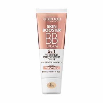 BB-крем для лица Deborah BB Cream Skin Booster 5 in 1, 01 Nude, 30 мл BB-крем для лица Deborah BB Cream Skin Booster 5 in 1, 01 Nude, 30 мл