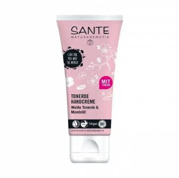 Увлажняющий крем для рук Sante Express Handcreme с миндальным маслом и каолиновой глиной, 75 мл Увлажняющий крем для рук Sante Express Handcreme с миндальным маслом и каолиновой глиной, 75 мл