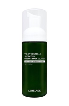 Пенистая маска для лица Lebelage Truly Centella 10 Second Bubble Mask Liquid, 150 г