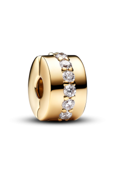 Намистина "Блискуча прозора лінія"