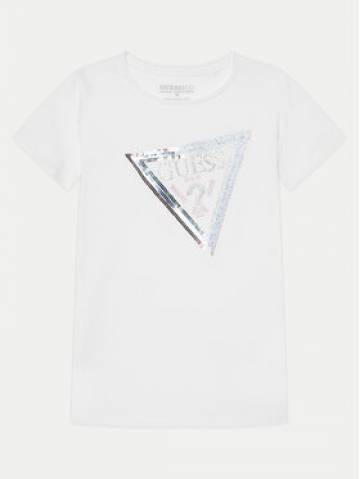 Guess Футболка J5RI12 K6YW4 Білий Regular Fit Guess Футболка J5RI12 K6YW4 Білий Regular Fit