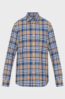 Мужская рубашка в клетку HEAVY TWILL CHECK RF SHIRT Разноцветный S Tommy Hilfiger MW0MW37298