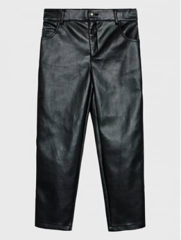 Guess Штани зі штучної шкіри J3RB17 WF8P0 Чорний Regular Fit Guess Штани зі штучної шкіри J3RB17 WF8P0 Чорний Regular Fit