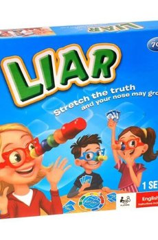 Настольная игра 707 GAMES Кто лжец, от 4 лет, 24*24*7 см (25ANI003)