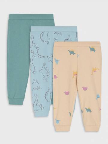 Штани 3 упаковки - блакитний