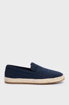 Мужские темно-синие замшевые эспадрильи TH ESAPDRILLE CLASSIC SUEDE Синий 40 Tommy Hilfiger FM0FM04984