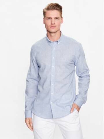 Lindbergh Сорочка 30-203344 Блакитний Slim Fit Lindbergh Сорочка 30-203344 Блакитний Slim Fit