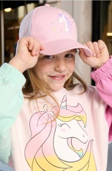 Бейсболка - пастельний рожевий