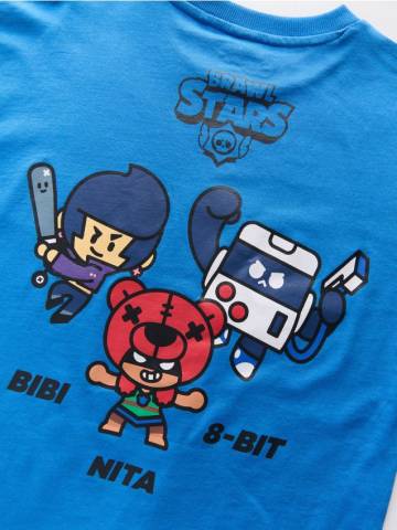 Reserved - Футболка Brawl Stars - синій - 091CJ-55X Reserved - Футболка Brawl Stars - синій - 091CJ-55X