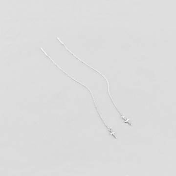 Серебряные серьги Minimal 2602 Серебряные серьги Minimal 2602