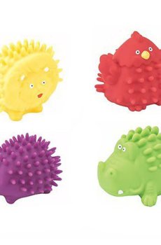 Игрушка-пищалка Shantou Jinxing, от 3 лет, 20*23 см, 4 шт (623)