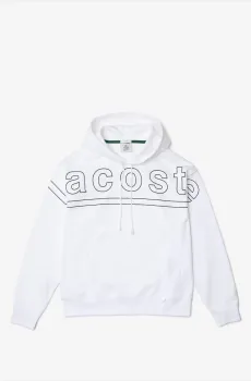 Мужская белая толстовка Белый M Lacoste SH7362001