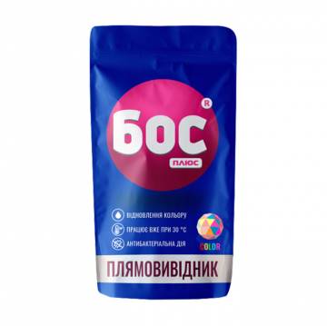 Пятновыводитель жидкий БОС Плюс Color для цветных тканей, 100 мл Пятновыводитель жидкий БОС Плюс Color для цветных тканей, 100 мл