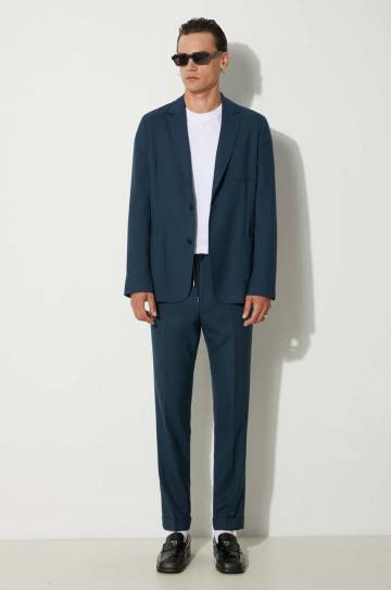 Шерстяные брюки Paul Smith цвет зелёный фасон chinos M1R-921T-G00001 Шерстяные брюки Paul Smith цвет зелёный фасон chinos M1R-921T-G00001