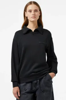 Женская черная толстовка Черный 40 Lacoste SF240404S