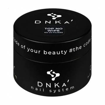 Топ для гель-лака DNKa Top No Wipe (no UV-filters) без липкого слоя, 30 мл Топ для гель-лака DNKa Top No Wipe (no UV-filters) без липкого слоя, 30 мл