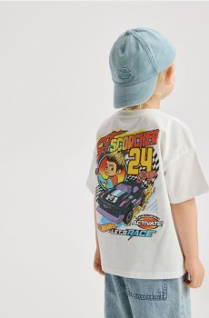 Reserved - Футболка Hot Wheels Lets Race - кремовий - 993IS-01X