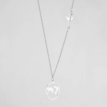 Серебряная подвеска Minimal ВС-461р Серебряная подвеска Minimal ВС-461р