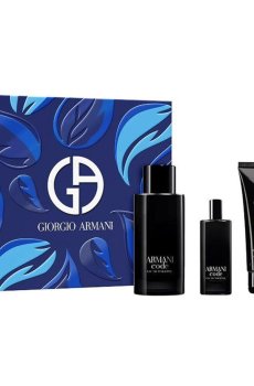 Парфюмированный набор мужской Giorgio Armani Armani Code (туалетная вода, 125 мл + туалетная вода, 15 мл + гель для душа, 75 мл)