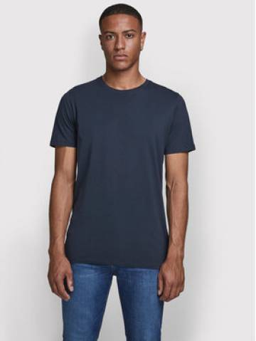 Jack&Jones Футболка Orrganic Basic 12156101 Cиній Slim Fit Jack&Jones Футболка Orrganic Basic 12156101 Cиній Slim Fit