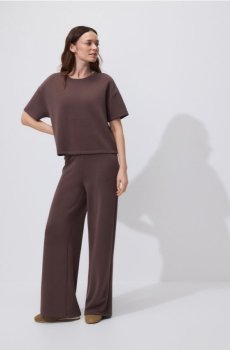 Reserved - Футболка з високим вмістом модалу - кавовий - 266HT-84X