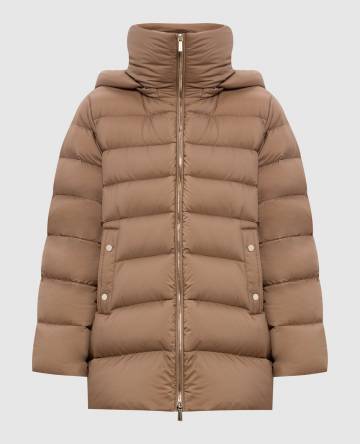 Коричневый пуховик NATALIA Коричневый пуховик NATALIA