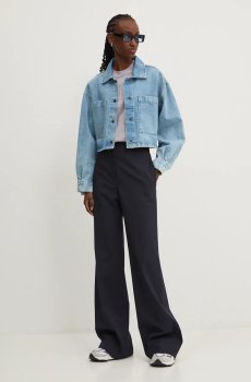 Брюки с примесью шерсти HUGO