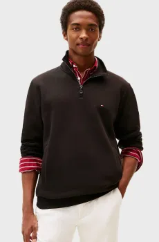 Мужская черная спортивная кофта ESSENTIAL INTECHNO Черный M Tommy Hilfiger MW0MW36510