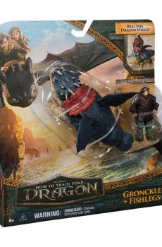 Набор фигурок Spin Master Dragons Как приручить дракона Громила Гронкла и всадник Рибонига, от 4 лет (SM66663/6074006)