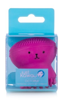 Силиконовая щеточка для умывания Just Kawaii Octopus