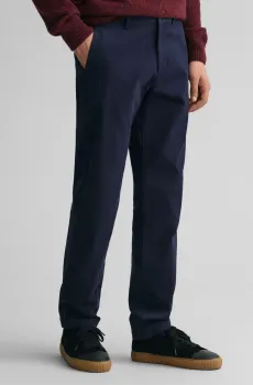 Мужские темно-синие чиносы REGULAR COMFORT SUPER CHINOS Синий 30-32 Gant 1505231