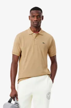 Мужское коричневое поло L.12.12 Коричневый S Lacoste L121202S
