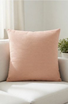 Декоративна подушка - пильно-рожевий